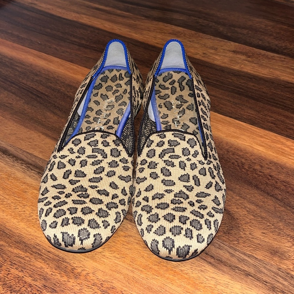 Rothy’s Leopard Flats